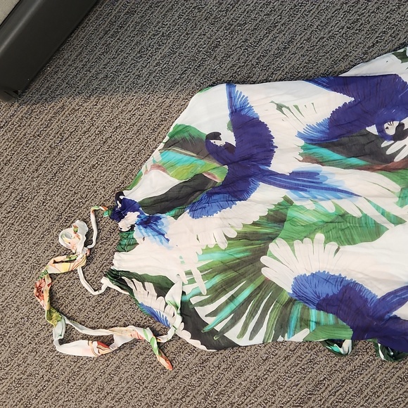 Farm Rio Mitra Halter Dress Size Medium - Picture 3 of 16